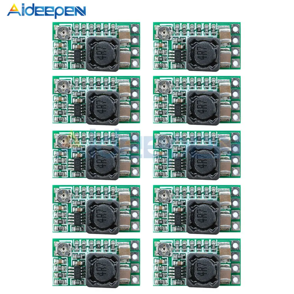 10Pcs Mini DC-DC 12-24V To 5V 3A Step Down Power Supply Module Voltage Buck Converter Adjustable 1.8V 2.5V 3.3V 5V 9V 12V
10Pcs Mini DC-DC 12-24V To 5V 3A Step Down Power Supply Module Voltage Buck Converter Adjustable 1.8V 2.5V 3.3V 5V 9V 12V