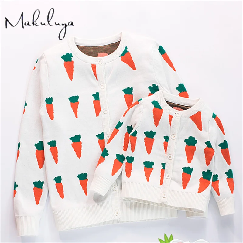 Makuluya Family Matching Outfits Jacquard Knitted Cardigan Mother Daughter Children's Clothing Vintage Sweaters Tops Coats QE
Makuluya Family Matching Outfits Jacquard Knitted Cardigan Mother Daughter Children's Clothing Vintage Sweaters Tops Coats QE