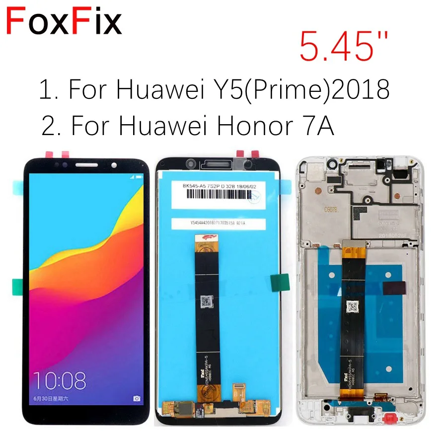 For Huawei Honor 7A DUA-L22 LCD Display Touch Screen Digitizer DUA L02 L22 LX2 Y5 Prime 2018 LCD Screen Honor 7S Replace
For Huawei Honor 7A DUA-L22 LCD Display Touch Screen Digitizer DUA L02 L22 LX2 Y5 Prime 2018 LCD Screen Honor 7S Replace