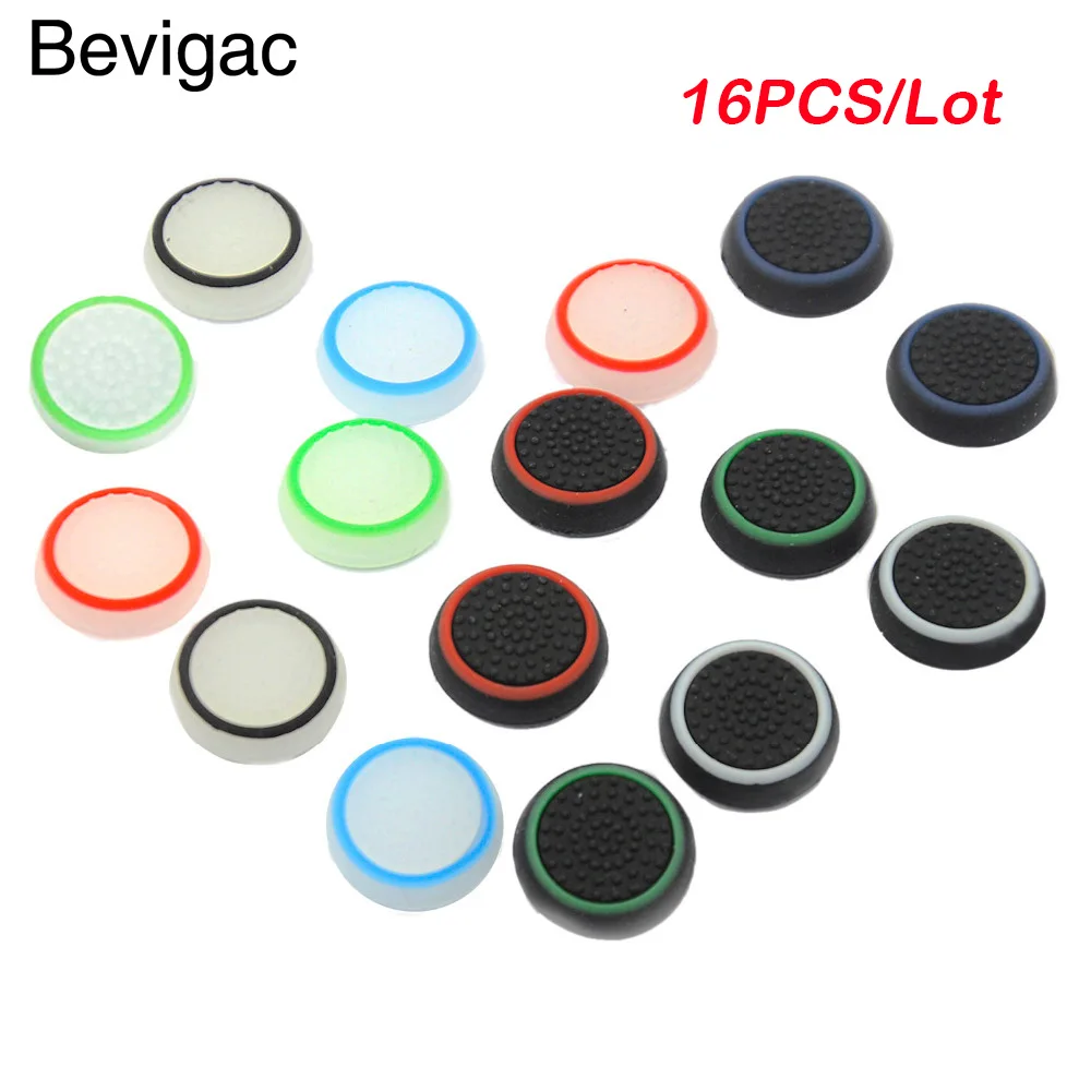 Bevigac 16pcs Silicone Controller Thumb Stick Grips Cap Cover For Sony PS Playstation Play Station 4 3 PS4 PS3 PS2 Xbox One 360
Bevigac 16pcs Silicone Controller Thumb Stick Grips Cap Cover For Sony PS Playstation Play Station 4 3 PS4 PS3 PS2 Xbox One 360