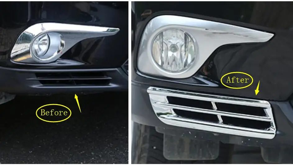 For Toyota Highlander 2011-2013 Chrome Front Bottom Fog Light Lamp Cover Trims, Auto accessories
For Toyota Highlander 2011-2013 Chrome Front Bottom Fog Light Lamp Cover Trims, Auto accessories