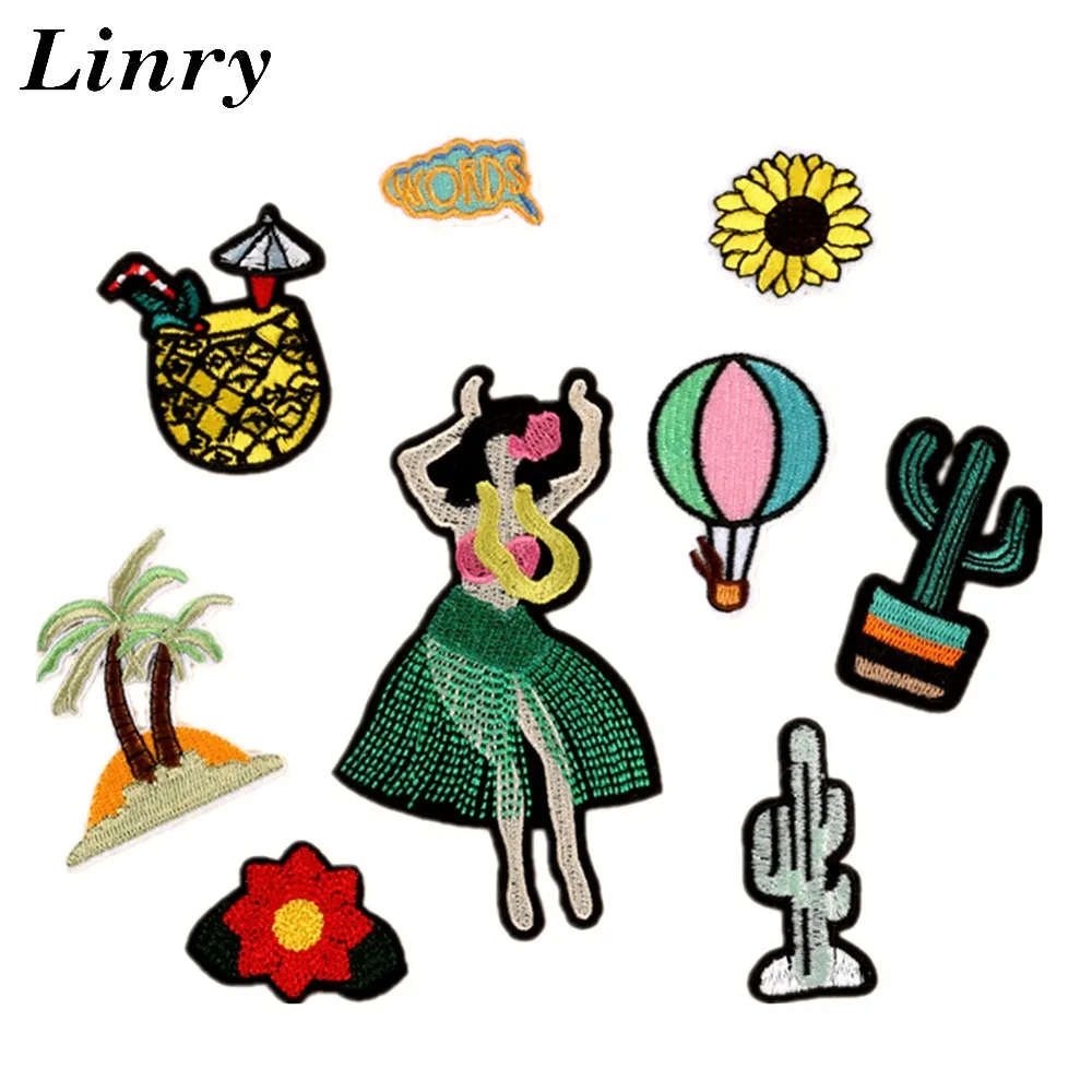 Hawaii Hula Girl Embroidered Patch For Clothes Bags Caps Coconut Tree Flower Cactus Iron On Patches DIY Apparel Stripes Stickers
Hawaii Hula Girl Embroidered Patch For Clothes Bags Caps Coconut Tree Flower Cactus Iron On Patches DIY Apparel Stripes Stickers