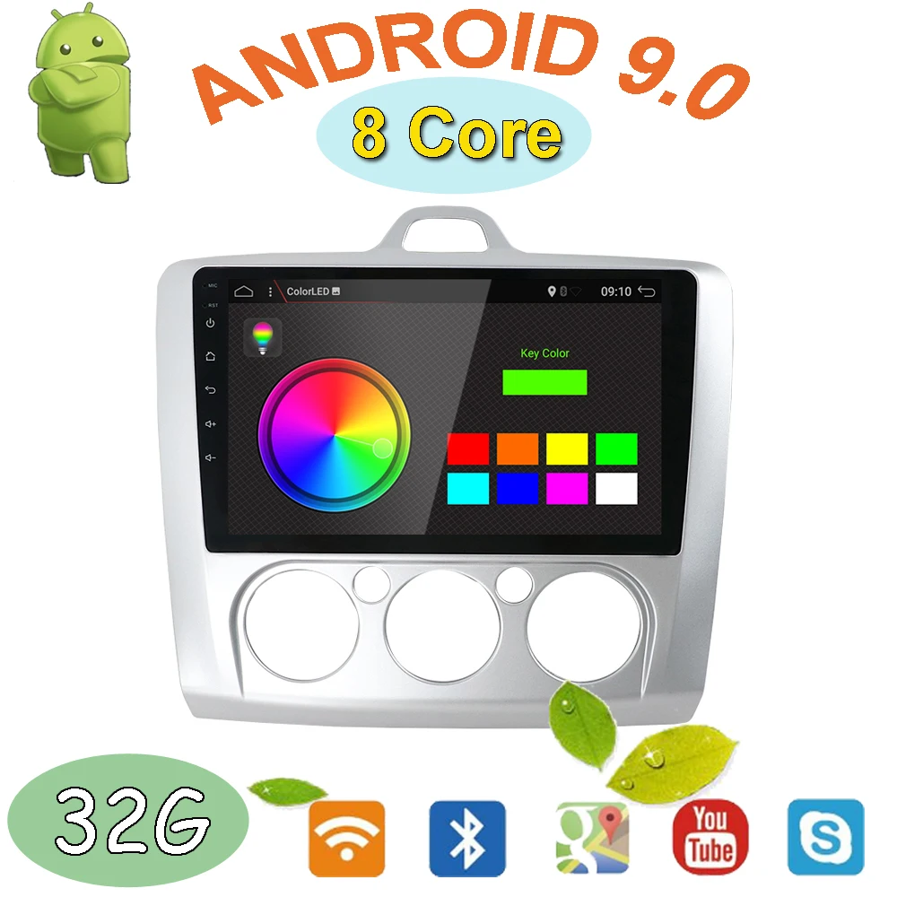 2 DIN 9 Inch Android 9.0 GPS Navigation autoradio 4/8core Car Radio 2004 2005 2006-2011 For Ford Focus 2din car radio gps androi
2 DIN 9 Inch Android 9.0 GPS Navigation autoradio 4/8core Car Radio 2004 2005 2006-2011 For Ford Focus 2din car radio gps androi