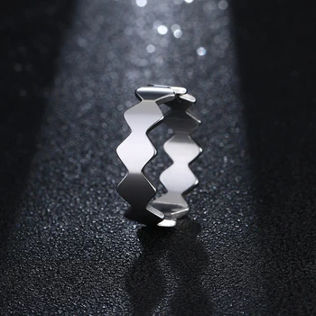 DOTIFI 316L Stainless Steel Rings For Women Sawtooth Engagement Wedding Ring Jewelry
DOTIFI 316L Stainless Steel Rings For Women Sawtooth Engagement Wedding Ring Jewelry