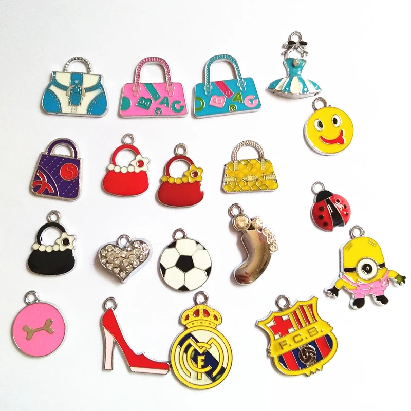 12piece Handbag Series Pendant Fashion Zinc Alloy Happy Girl Pendant Jewelry accessories for Necklace Bracelet Key Chain
12piece Handbag Series Pendant Fashion Zinc Alloy Happy Girl Pendant Jewelry accessories for Necklace Bracelet Key Chain