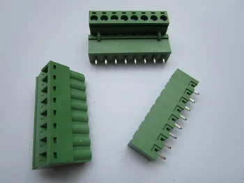 30 Pcs Close Straight 8 pin/way Pitch 5.08mm Screw Terminal Block Connector Green Color Pluggable Type With Straight pin
30 Pcs Close Straight 8 pin/way Pitch 5.08mm Screw Terminal Block Connector Green Color Pluggable Type With Straight pin