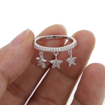 silver color fashion jewelry cz paved tiny star charm ring for lady women christmas gift high quality cubic zirconia jewelry
silver color fashion jewelry cz paved tiny star charm ring for lady women christmas gift high quality cubic zirconia jewelry