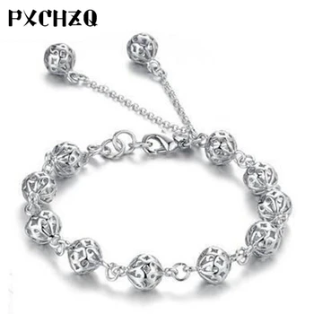 New beautiful exquisite bracelet hollow sphere female silver color jewelry fashion exquisite gift classic national wind
New beautiful exquisite bracelet hollow sphere female silver color jewelry fashion exquisite gift classic national wind