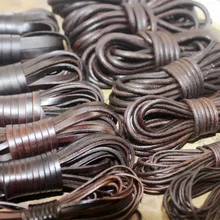 2m Retro Genuine Leather Cord Round&Flat Leather Rope for DIY Bracelet Necklace Jewelry Making 1.5/2/3/4/5/6/8mm Width Findings
2m Retro Genuine Leather Cord Round&Flat Leather Rope for DIY Bracelet Necklace Jewelry Making 1.5/2/3/4/5/6/8mm Width Findings