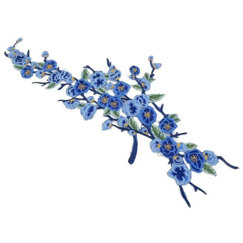 Lace Embroidered Floral Venice Trim Sewing Clothes Neckline Applique Blue Plum Blossom
Lace Embroidered Floral Venice Trim Sewing Clothes Neckline Applique Blue Plum Blossom