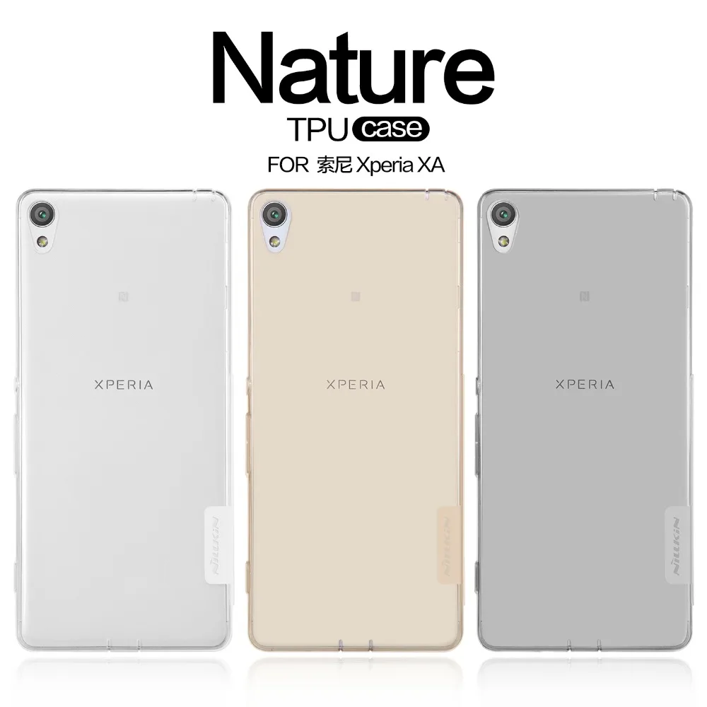 TPU Case For Sony Xperia XA For XA Ultra NILLKIN Nature Transparent Clear TPU Soft Back Cover Case For Sony Xperia XA / XA Ultra
TPU Case For Sony Xperia XA For XA Ultra NILLKIN Nature Transparent Clear TPU Soft Back Cover Case For Sony Xperia XA / XA Ultra
