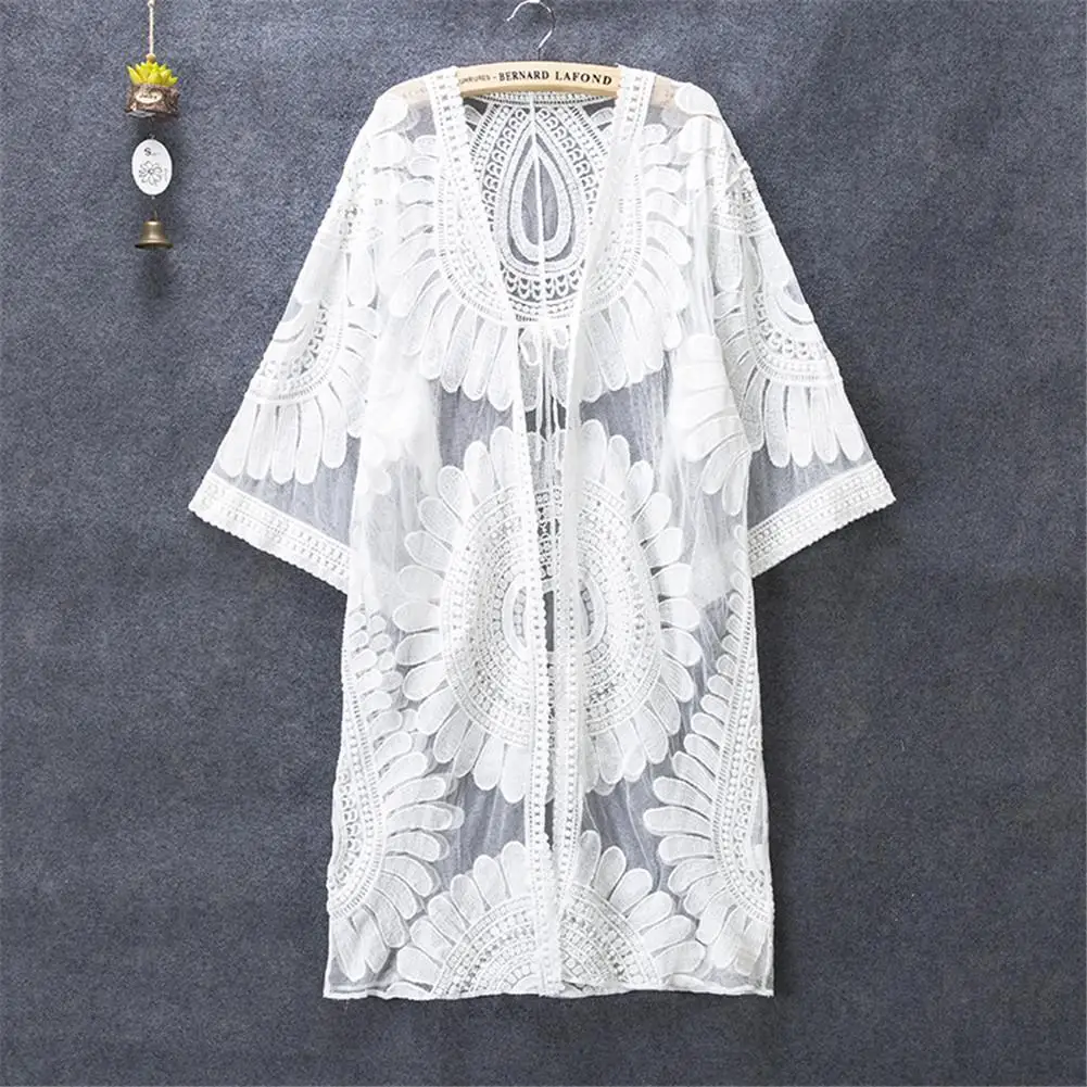 Sexy Robe De Plage Women Bikini Cover Ups Lace Crochet Hollow Out Pareos Para Playa Tunics Beach Dress Cardigan Cover Ups
Sexy Robe De Plage Women Bikini Cover Ups Lace Crochet Hollow Out Pareos Para Playa Tunics Beach Dress Cardigan Cover Ups