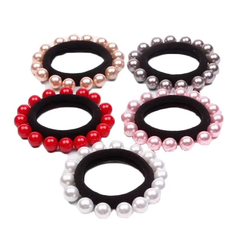 Fashion Women's Elastic Hair Band With 16 Man-made Pearls Ladies Seamless Hair Ties Rope Headdress Accessories Hair Ribbon haar
Fashion Women's Elastic Hair Band With 16 Man-made Pearls Ladies Seamless Hair Ties Rope Headdress Accessories Hair Ribbon haar