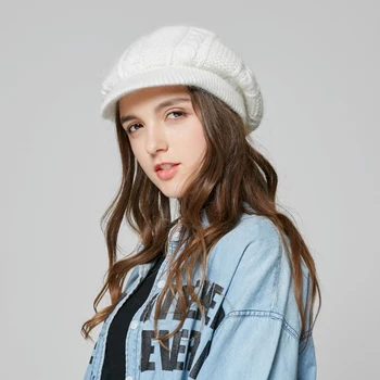 New Arrival Fashion Knitted Hat Girl Winter British Wool Hat Female Autumn Winter Knitting Cap Students Leisure Cap B-7891
New Arrival Fashion Knitted Hat Girl Winter British Wool Hat Female Autumn Winter Knitting Cap Students Leisure Cap B-7891
