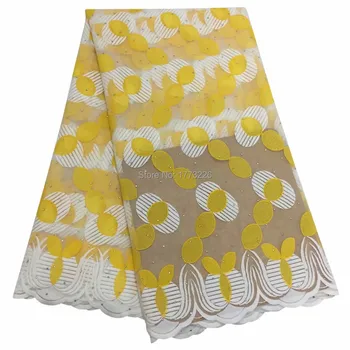 Cheap White/Yellow African Net Lace Fabric And Milk Fiber High Quality French Tulle Lace Fabrics With Stones For Wedding YDW6
Cheap White/Yellow African Net Lace Fabric And Milk Fiber High Quality French Tulle Lace Fabrics With Stones For Wedding YDW6