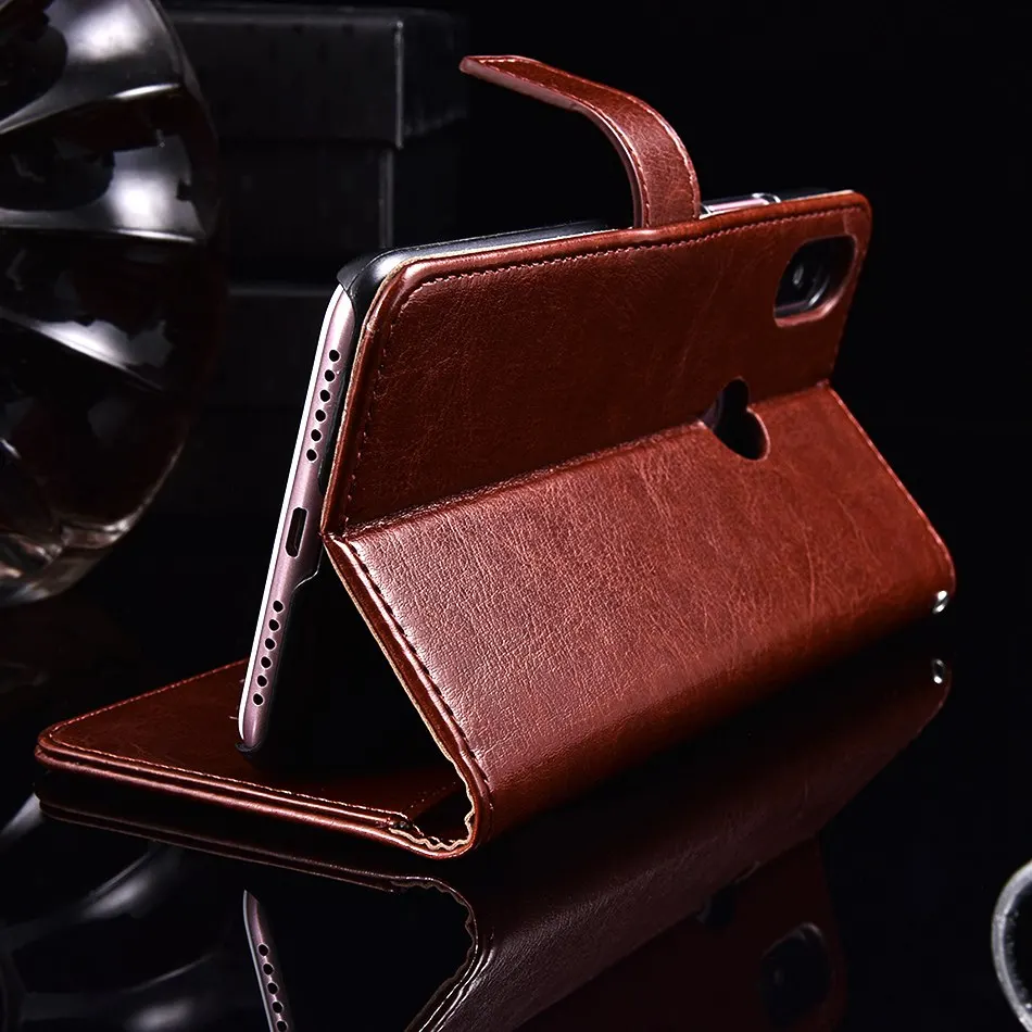 TOMKAS Case For Xiaomi Redmi S2 Case Wallet PU Cases Business Luxury For Xiaomi Redmi S2 Coque Vintage Back cover