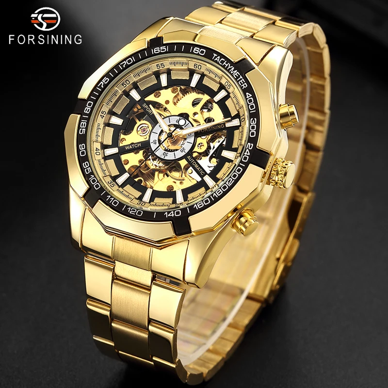 WINNER Men Self Winding Mechanical Watch Mens Luxury Business Watches Fashion Gold Waterproof Clock Male Sports Wrist Watch
WINNER Men Self Winding Mechanical Watch Mens Luxury Business Watches Fashion Gold Waterproof Clock Male Sports Wrist Watch