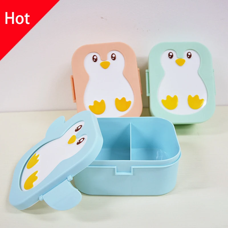 New Design cute penguin Lunch Bento Box Microwave Office School Picnic Travel Food Container Storage Box for Tableware Children
New Design cute penguin Lunch Bento Box Microwave Office School Picnic Travel Food Container Storage Box for Tableware Children
