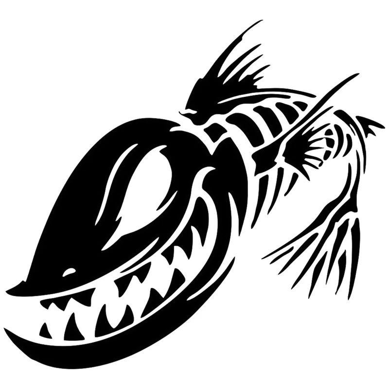Fish Skeleton Skull Fishing Monster Car Window Vinyl Decal Sticker 15.2*13.9CM Funny Motorcycle Stickers
Fish Skeleton Skull Fishing Monster Car Window Vinyl Decal Sticker 15.2*13.9CM Funny Motorcycle Stickers