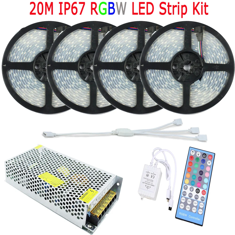 20M 15M 10M RGBW RGBWW LED Strip 5050 IP67 Waterproof Flexible LED Diode Tape Fita De Tiras Light 40 Key Remote RGBW Controller
20M 15M 10M RGBW RGBWW LED Strip 5050 IP67 Waterproof Flexible LED Diode Tape Fita De Tiras Light 40 Key Remote RGBW Controller