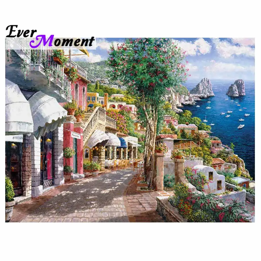 Ever Moment Diamond Painting 5D DIY Full Square Drill Sea Street Cross Stitch Scenery Diamond Embroidery Handmade Decor ASF1350
Ever Moment Diamond Painting 5D DIY Full Square Drill Sea Street Cross Stitch Scenery Diamond Embroidery Handmade Decor ASF1350