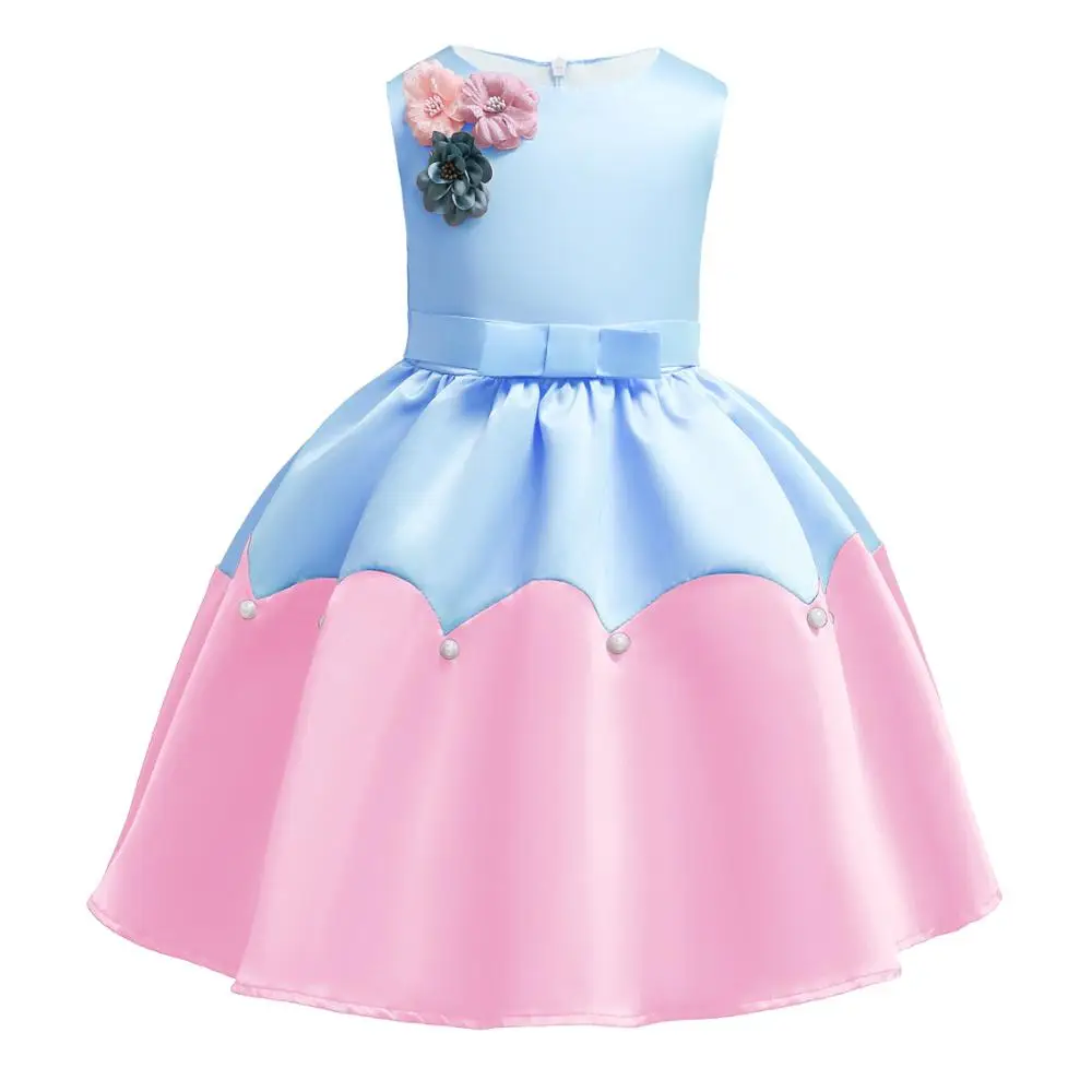 Baby Girls Patchwork Dress Appliques Princess Evening Dresses Girls Clothes For 3-9 Years Old
Baby Girls Patchwork Dress Appliques Princess Evening Dresses Girls Clothes For 3-9 Years Old