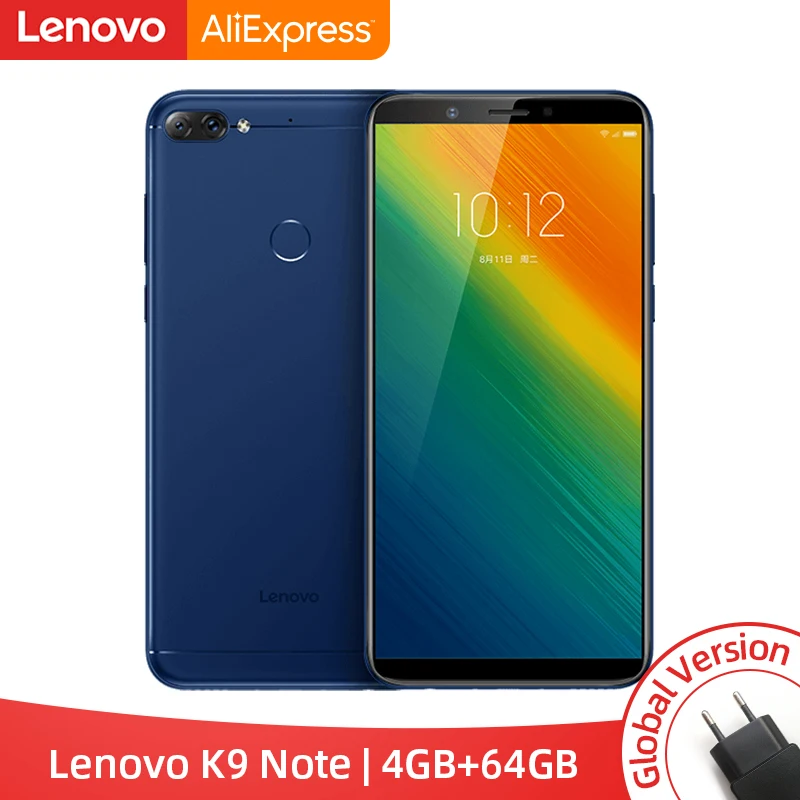 Global Version Lenovo K9 Note 4GB 64GB 6 inch Smartphone Snapdragon Octa Core Face ID Android 8.1 16MP Camera 3760mAh Battery
Global Version Lenovo K9 Note 4GB 64GB 6 inch Smartphone Snapdragon Octa Core Face ID Android 8.1 16MP Camera 3760mAh Battery
