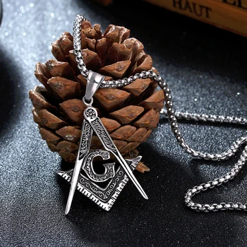 Titanium Stainless Steel Masonic Free-Mason Freemasonry Pendants Necklaces For Men Jewelry
Titanium Stainless Steel Masonic Free-Mason Freemasonry Pendants Necklaces For Men Jewelry