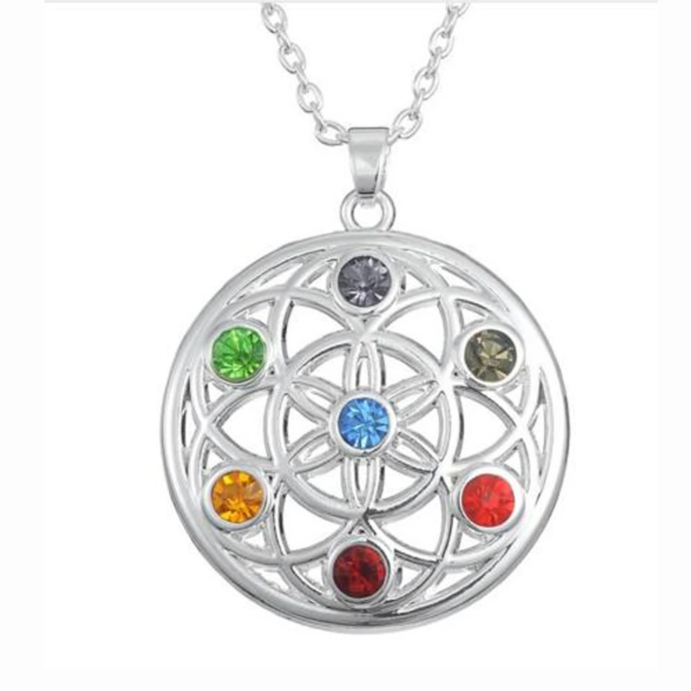Flower of Life Buddha Infinity Feather 7 CHAKRA Crystal Symbol Pendant Necklace Buddhist Jewelry
Flower of Life Buddha Infinity Feather 7 CHAKRA Crystal Symbol Pendant Necklace Buddhist Jewelry