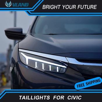 Car Head Lamp for Honda civic Headlights assembly 2016 2017 Dynamic Turn Signal Full LED Beams
Car Head Lamp for Honda civic Headlights assembly 2016 2017 Dynamic Turn Signal Full LED Beams