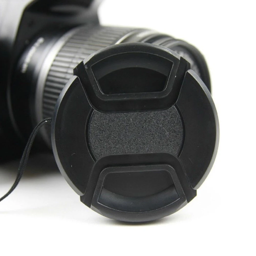 

2PCS 49mm 52mm 55mm 58mm 62mm 67mm 72mm 77mm 82mm Camera Lens Cap Holder Cover Camera Lens Cap For Canon Nikon Sony Digital DSLR