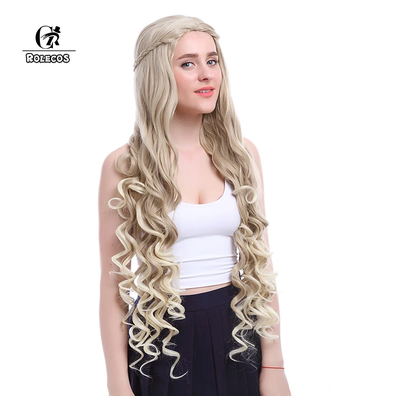ROLECOS Game of Thrones Cosplay Daenerys Targaryen Cosplay 100cm/39.37inches Heat Resistant Synthetic Hair
ROLECOS Game of Thrones Cosplay Daenerys Targaryen Cosplay 100cm/39.37inches Heat Resistant Synthetic Hair