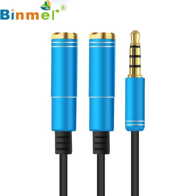 Binmer Factory Price 3.5mm 1 to 2 Dual Y Splitter Cable Adapter Earphone Headphone Jack Hot J02T Drop Shipping
Binmer Factory Price 3.5mm 1 to 2 Dual Y Splitter Cable Adapter Earphone Headphone Jack Hot J02T Drop Shipping