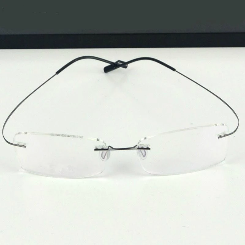 Viodream memory Titanium bending Eyeglasses frames Men women fashion rimless glasses prescription optical frame Oculos de grau
Viodream memory Titanium bending Eyeglasses frames Men women fashion rimless glasses prescription optical frame Oculos de grau