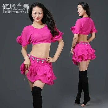 Newest Women Belly Dance Costume Hot Sale Women Belly Dance top&skirt 2pcs set for belly dance wear ZM174
Newest Women Belly Dance Costume Hot Sale Women Belly Dance top&skirt 2pcs set for belly dance wear ZM174