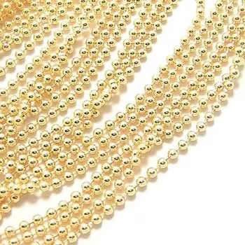 free shipping!!! 30meter/lot Diy chain 2.4mm electrophoreses bead chain gold plated jewelry findings
free shipping!!! 30meter/lot Diy chain 2.4mm electrophoreses bead chain gold plated jewelry findings