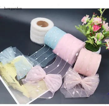 Kewgarden Wholesale 10cm Gold Stripe Lace Gauze Ribbon Handmade Tape DIY Bowknot Accessories Satin Riband Webbing 25 Yards
Kewgarden Wholesale 10cm Gold Stripe Lace Gauze Ribbon Handmade Tape DIY Bowknot Accessories Satin Riband Webbing 25 Yards