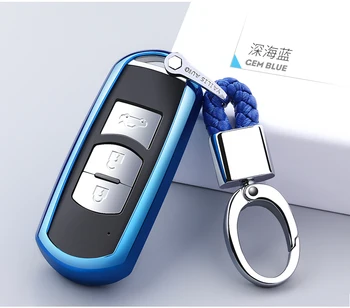 Car Smart Key Shell Cover Bag Key Case For Mazda 3 6 CX5 CX7 323 626 Familia Accessories Car Styling TPU Protect Key Wallet
Car Smart Key Shell Cover Bag Key Case For Mazda 3 6 CX5 CX7 323 626 Familia Accessories Car Styling TPU Protect Key Wallet
