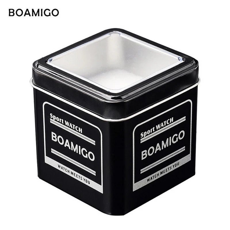 BOAMIGO brand original watch box square iron gift box manufacturers wholesale iron box
BOAMIGO brand original watch box square iron gift box manufacturers wholesale iron box