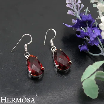 Trendy Shiny Blood Redgarnet 925 Sterling Silver Color Dangle Earring Women Jewelry Free Shipping 1 3/8 INCH TF123
Trendy Shiny Blood Redgarnet 925 Sterling Silver Color Dangle Earring Women Jewelry Free Shipping 1 3/8 INCH TF123