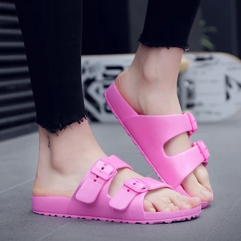 Summer Ultra-light Sandals for Women Unisex Slippers Comfortable Bath Shoes Male Fashion Beach Shoes Pink Blue Sandalias Mujer
Summer Ultra-light Sandals for Women Unisex Slippers Comfortable Bath Shoes Male Fashion Beach Shoes Pink Blue Sandalias Mujer
