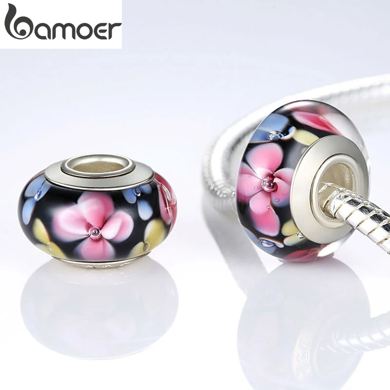 Exquisite Silver Color European Glass Flower Beads Fit Bracelet & Necklace Jewelry Making PA6328
Exquisite Silver Color European Glass Flower Beads Fit Bracelet & Necklace Jewelry Making PA6328