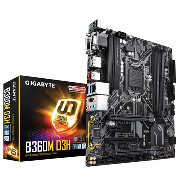 For Gigabyte GA-B360M D2V NEW original Desktop B360 Motherboard B360M D2V Socket LGA1151 DDR4 USB3.0 SATA3
For Gigabyte GA-B360M D2V NEW original Desktop B360 Motherboard B360M D2V Socket LGA1151 DDR4 USB3.0 SATA3