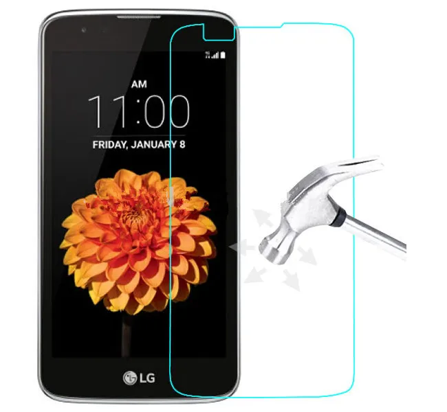 Tempered Glass Screen Protector For LG K7 LTE K332 M1 Tribute 5 LS675 Ultra Thin HD Toughened Protective Film + Cleaning Kit
Tempered Glass Screen Protector For LG K7 LTE K332 M1 Tribute 5 LS675 Ultra Thin HD Toughened Protective Film + Cleaning Kit