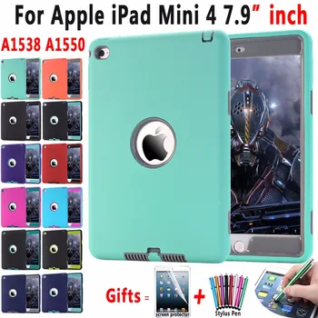 Hybrid Combo Shockproof Robot Protector Silicon Cover Case for Apple iPad mini 4 mini4 7.9 A1538 A1550 Coque Capa Funda
Hybrid Combo Shockproof Robot Protector Silicon Cover Case for Apple iPad mini 4 mini4 7.9 A1538 A1550 Coque Capa Funda
