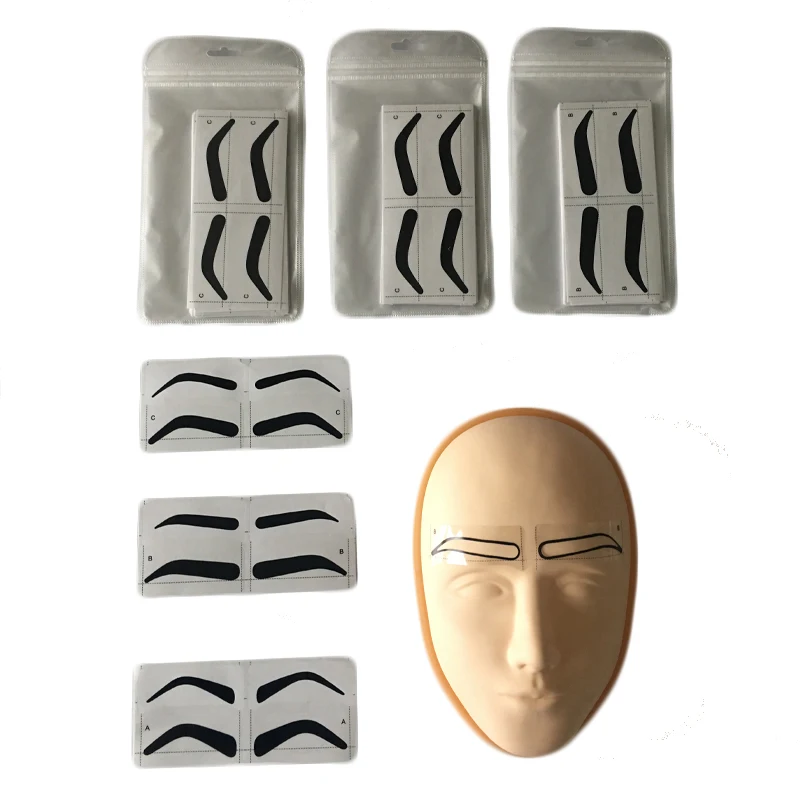 10pcs Tattoo Supply Eyebrow Ruler Stencil Semi Permanent Makeup Disposable Accurate Measure Tools Eyebrow Sticker for Beginner
10pcs Tattoo Supply Eyebrow Ruler Stencil Semi Permanent Makeup Disposable Accurate Measure Tools Eyebrow Sticker for Beginner