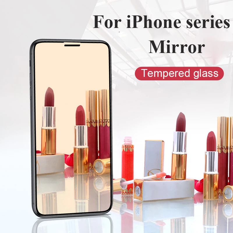 Protective mirror glass on for iPhone X XR Xs Max 8D Curved 7 8 plus aphone full cover aifion xphone makeup tempered glas film
Protective mirror glass on for iPhone X XR Xs Max 8D Curved 7 8 plus aphone full cover aifion xphone makeup tempered glas film