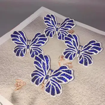 Qi Xuan_Blue Butterfly Brooch S925 silver Inlaid Zircon Fashion High-End Brooch Pin Temperament Female
Qi Xuan_Blue Butterfly Brooch S925 silver Inlaid Zircon Fashion High-End Brooch Pin Temperament Female