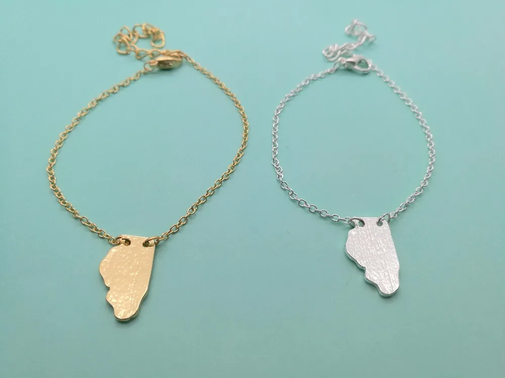 30PCS Outline Illinois State Bracelets IL State Map Bracelets America USA State Map Chicago Bracelets for Hometown Gifts
30PCS Outline Illinois State Bracelets IL State Map Bracelets America USA State Map Chicago Bracelets for Hometown Gifts