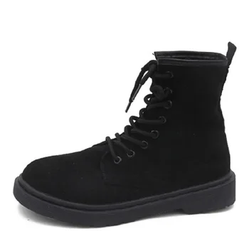 Shoes women 2019 spring new Martin boots female British wind flat bottom breathable wild short simple machine boots
Shoes women 2019 spring new Martin boots female British wind flat bottom breathable wild short simple machine boots
